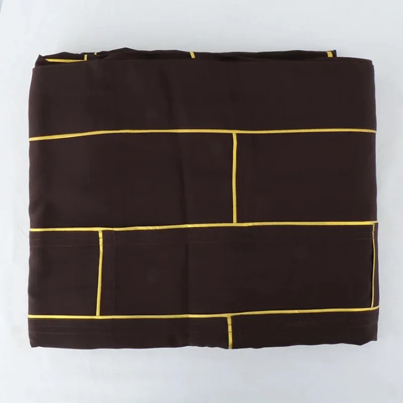 Buddhist Monk Robe Cassock Kasaya Ancestral Shaolin Kung Fu Suit Clothes Buddhist Scarf Thin Meditation Zen Clothing Zuyi Kesa buddhist clothing