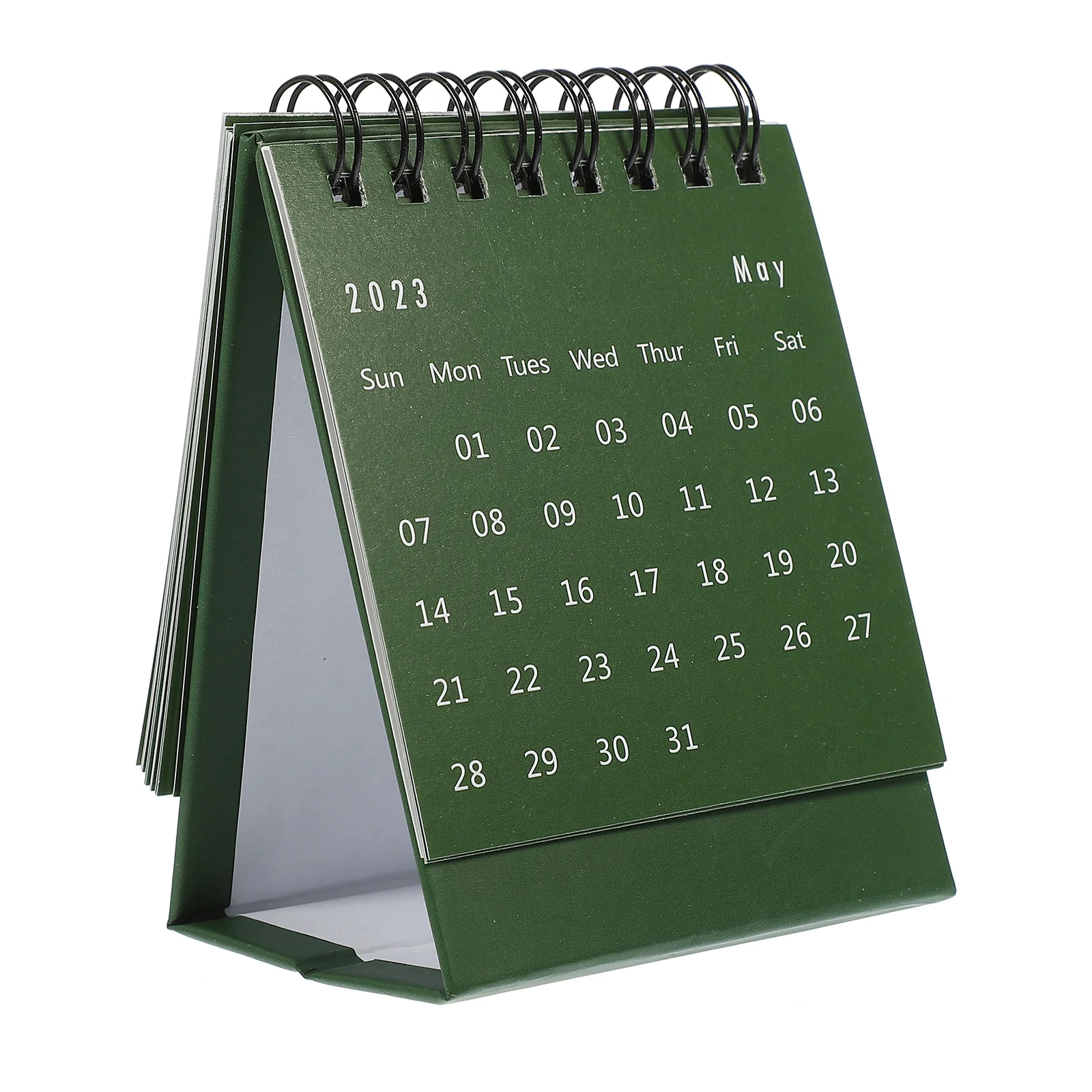 

Memorandum 2023 Mini Desk Calendar Decor Table Top Standing Paper Small