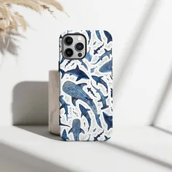 Whale Shark Magnetic Double - Layer Phone Case - Hard TPU Back Cover - iPhone 12 Mini (Magnetic)