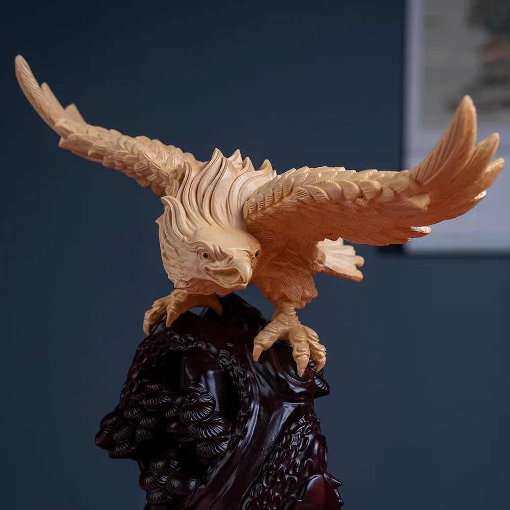 

Huangyang Wood Carving Decoration Exhibition Hongtu Crafts Home, Living Room Art, Chinese Business Ceremony Decoration Souvenir