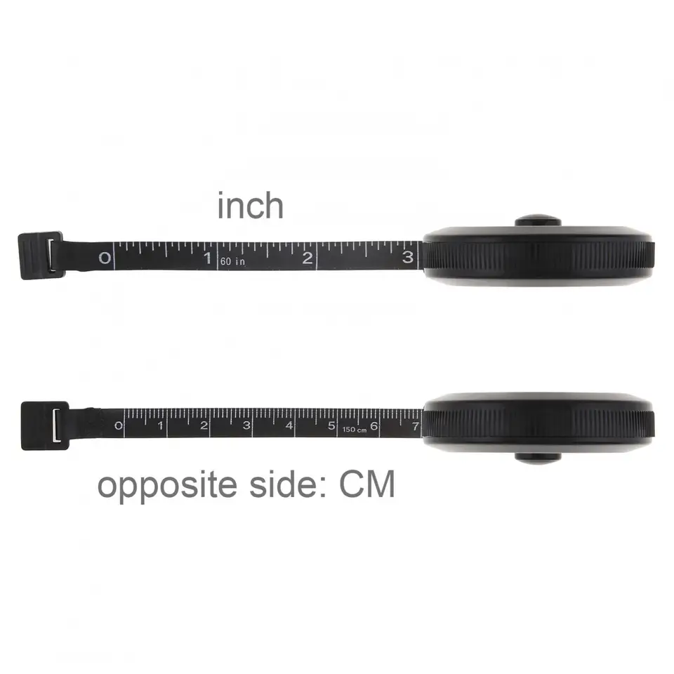 Metro A Nastro Flessibile In Pelle PU Per Cucito - 150cm Con Portachiavi E Design Retrattile - Foto 8