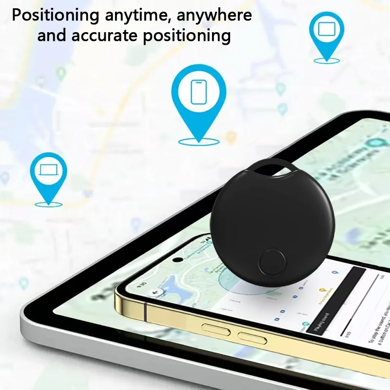 Localisateurs D'objets Bluetooth, Smart Tracker Tag Compatible avec Apple Localiser (iOS Uniquement), Localisateurs d'Article pour Clés/Portefeuille/Sacs/Valises, 100dB Bip, Batterie Remplaçable Localisateurs D'objets Bluetooth, Smart Tracker Tag Compatible avec Apple Localiser (iOS Uniquement), Localisateurs d'Article pour Clés/Portefeuille/Sacs/Valises, 100dB Bip, Batterie Remplaçable