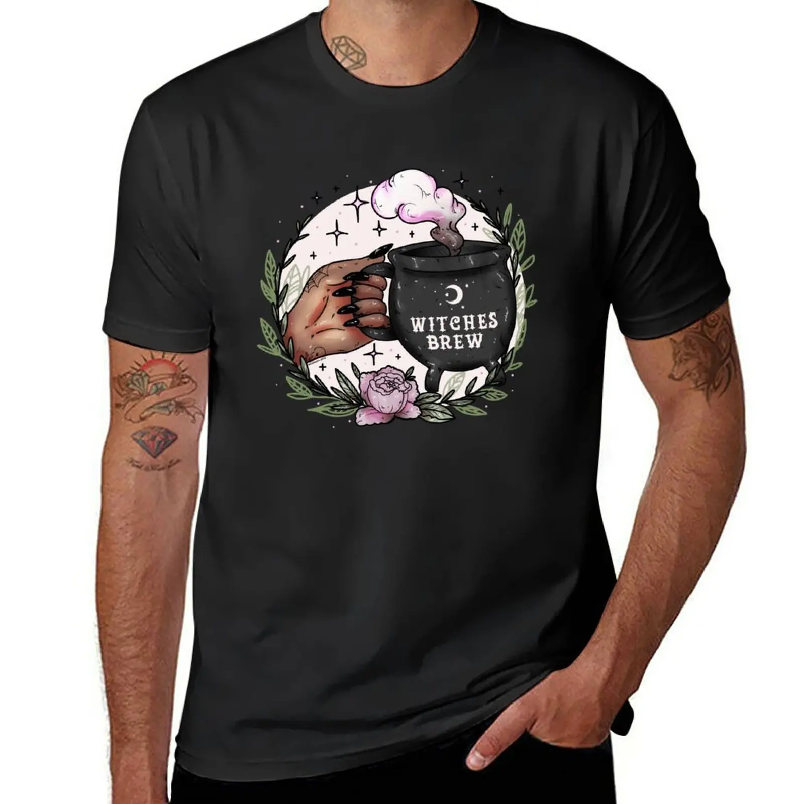 

Witches Brew T-Shirt boys whites tees oversizeds mens graphic t-shirts funny