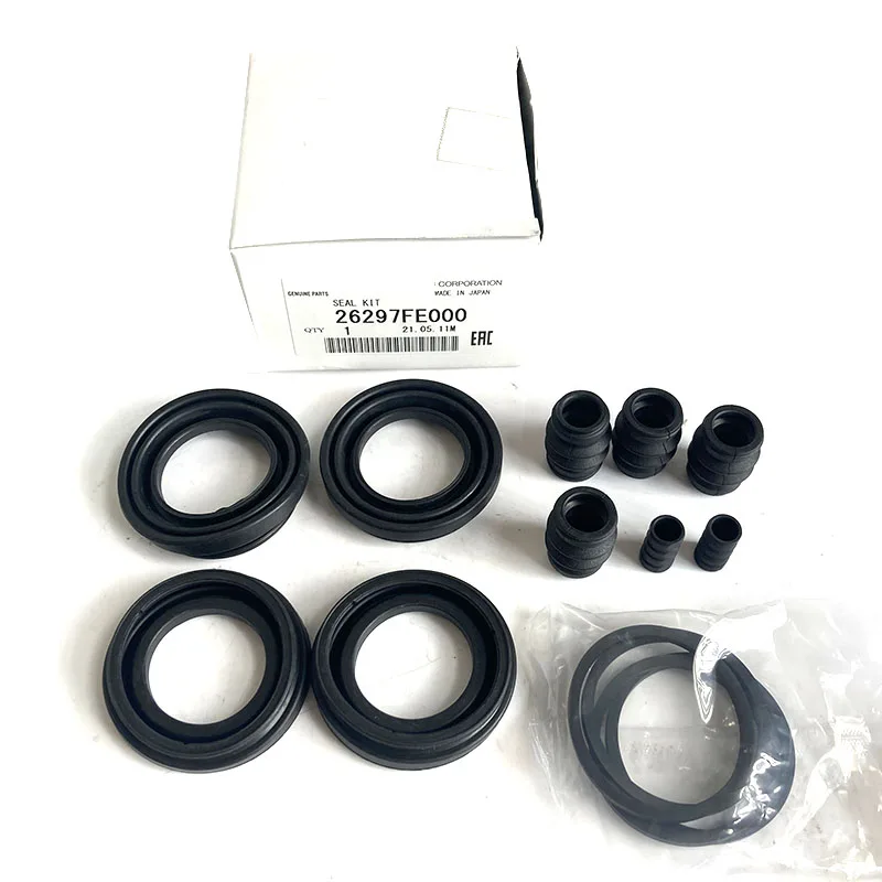 

NBJKATO Brand New Genuine Piston Front Caliper Reseal Kit 26297FE000 For Subaru WRX Impreza Forester 2002 - 2014