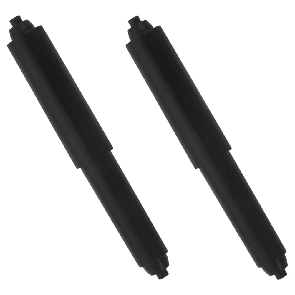 2 Pcs Plastic Roller Paper Holder Bracket Tissue Box Shaft Bathroom Fixture Replacement Paper Roll