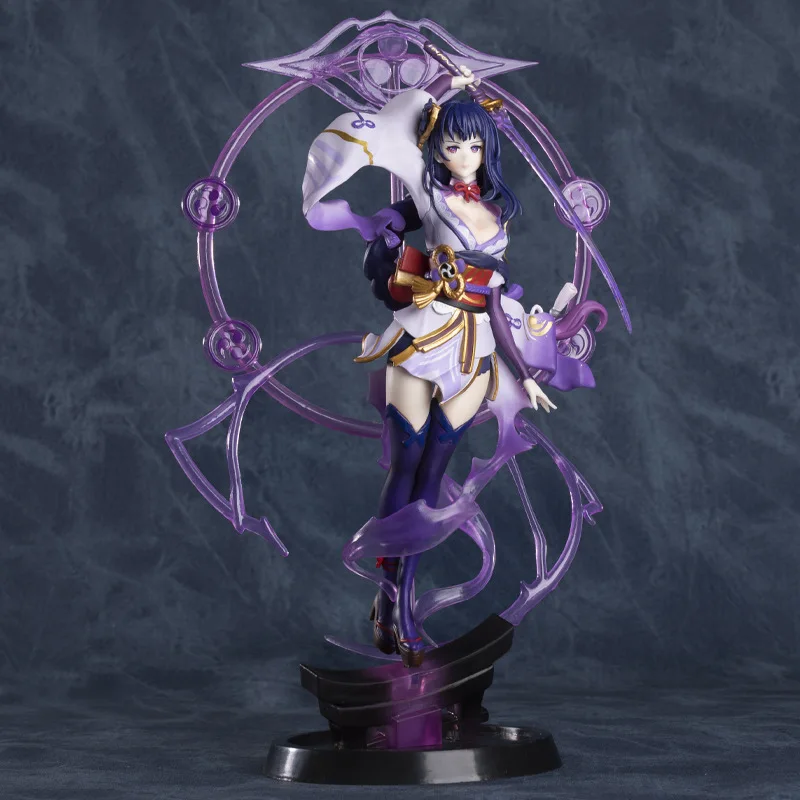 

35cm Genshin Impact Figure Beelzebul Anime Action Figure Raiden Ei/Raiden Shogun Kawaii PVC Model Decoration Figurine Gift Toys