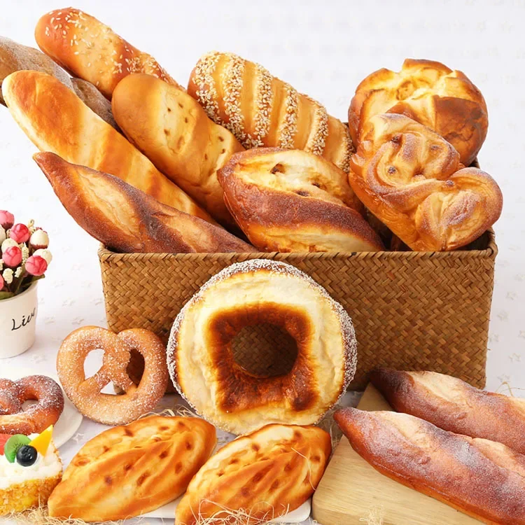 di pane artificiale di pane a rimbalzo lento simulato per