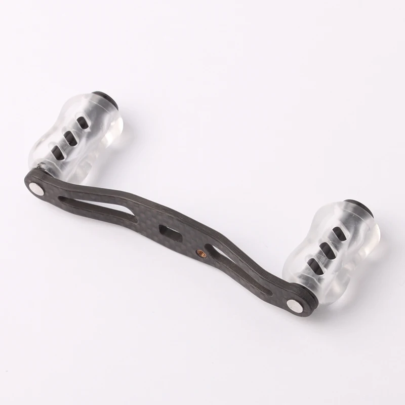 RUKE 1pc Fishing Reel Acrylic Knob Suit For D/Sh Type Reel 35.5mm Super Light 7.7g With 2pcs Bearings 4pcs Washers DIY Accessory