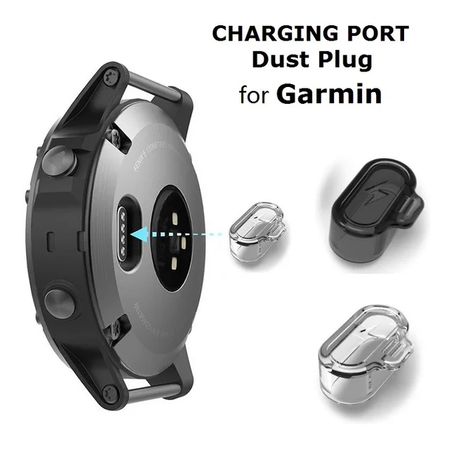 10PCS Charger Port Dust Plug for Garmin Forerunner 255 955 945 935 158