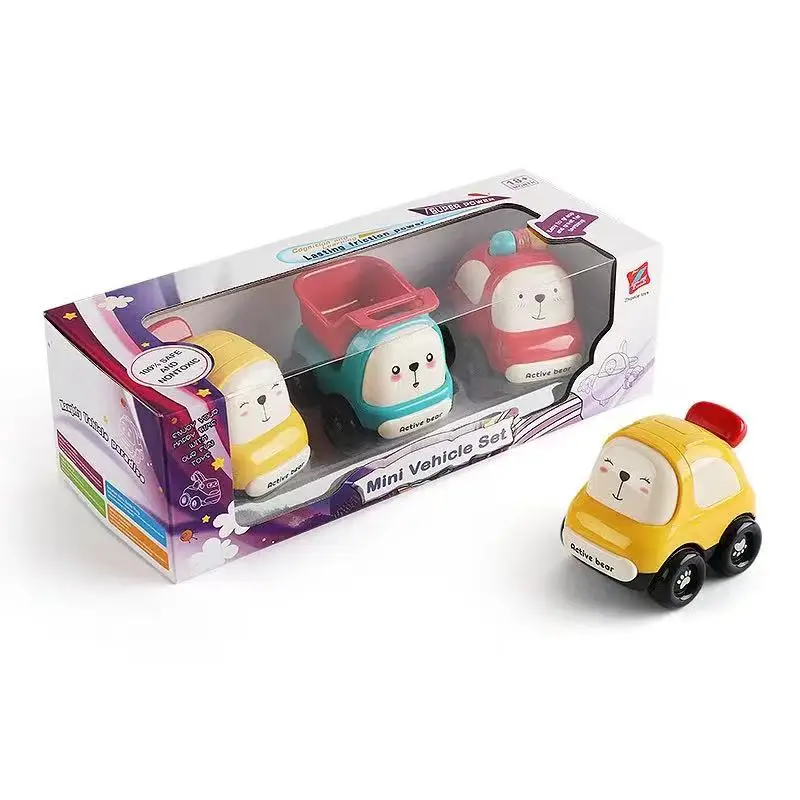 

Children's toy car engineering car newborn toy gift box inertia car baby toy