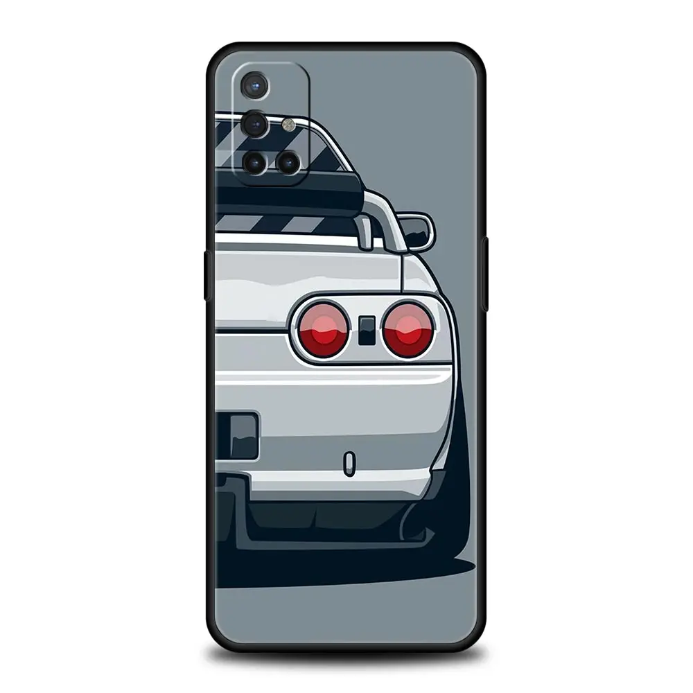 JDM Sports Car Silicone Phone Case – Sleek Japanese Design