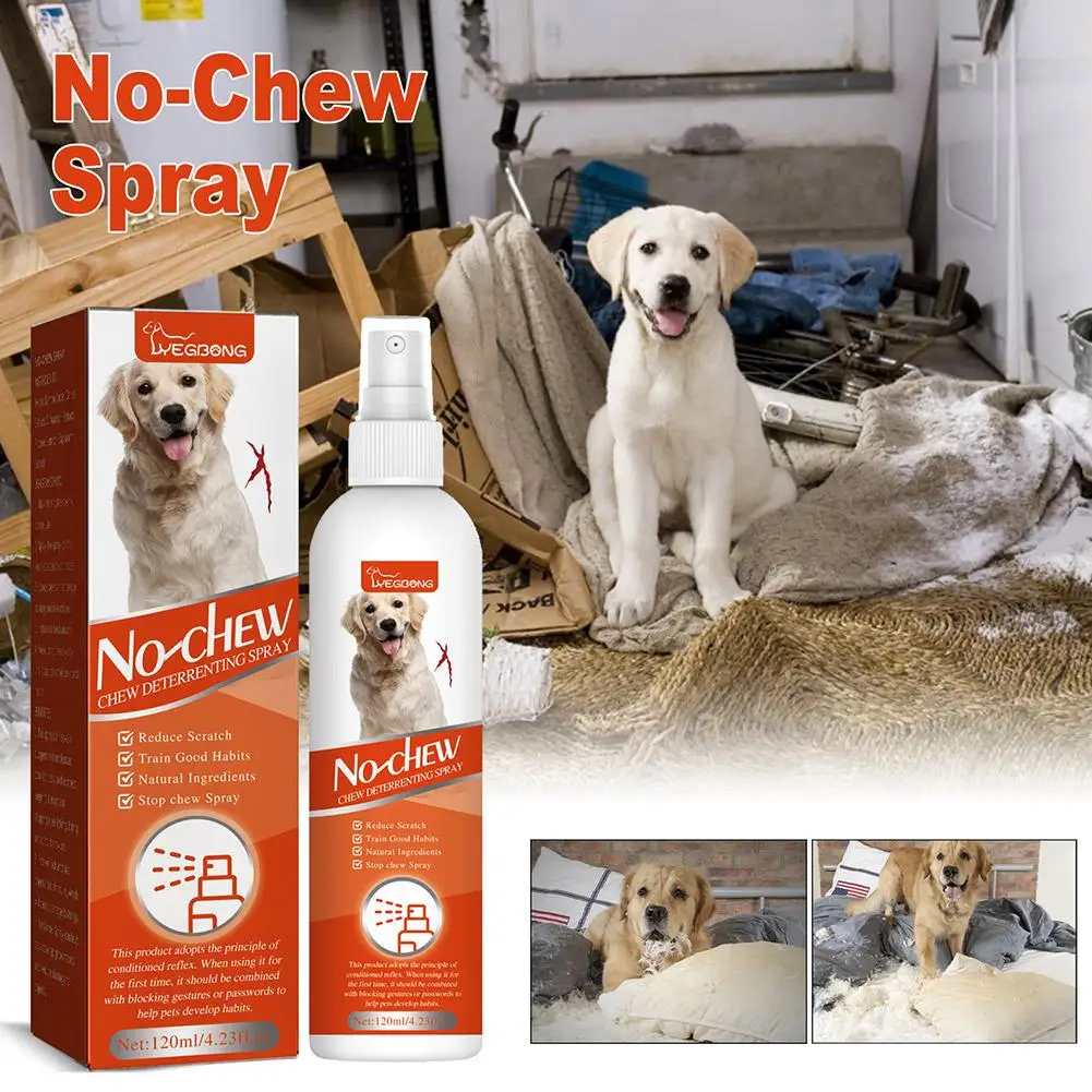 Pet Anti-Chew Bitterness Spray dog effective training Pets aid Training Behavior spray 50ml Bitter R0A7