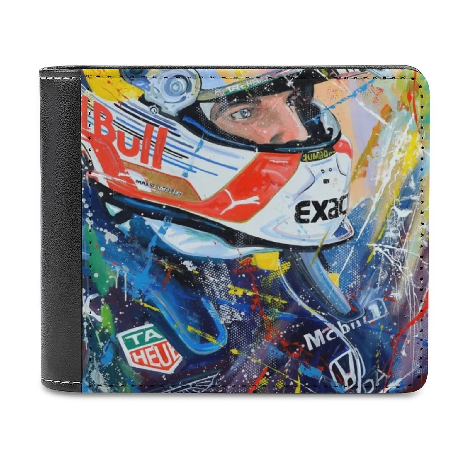 

Модный кошелек из искусственной кожи для мужчин и женщин, персонализированные бумажники с узором в виде машины, кожаные кошельки