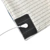 MAXSHARER Grounding blanket conductive silver fiber Earthing bed sheet grounded Throw kit blanket for Better sleep well healthy 5
