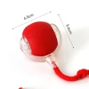 Cat Interactive Ball Toys Automatic Rolling Ball Faux Tail Rechargeable Smart Pet Electronic Toy Dog Cat Training Imitate Mouse 2