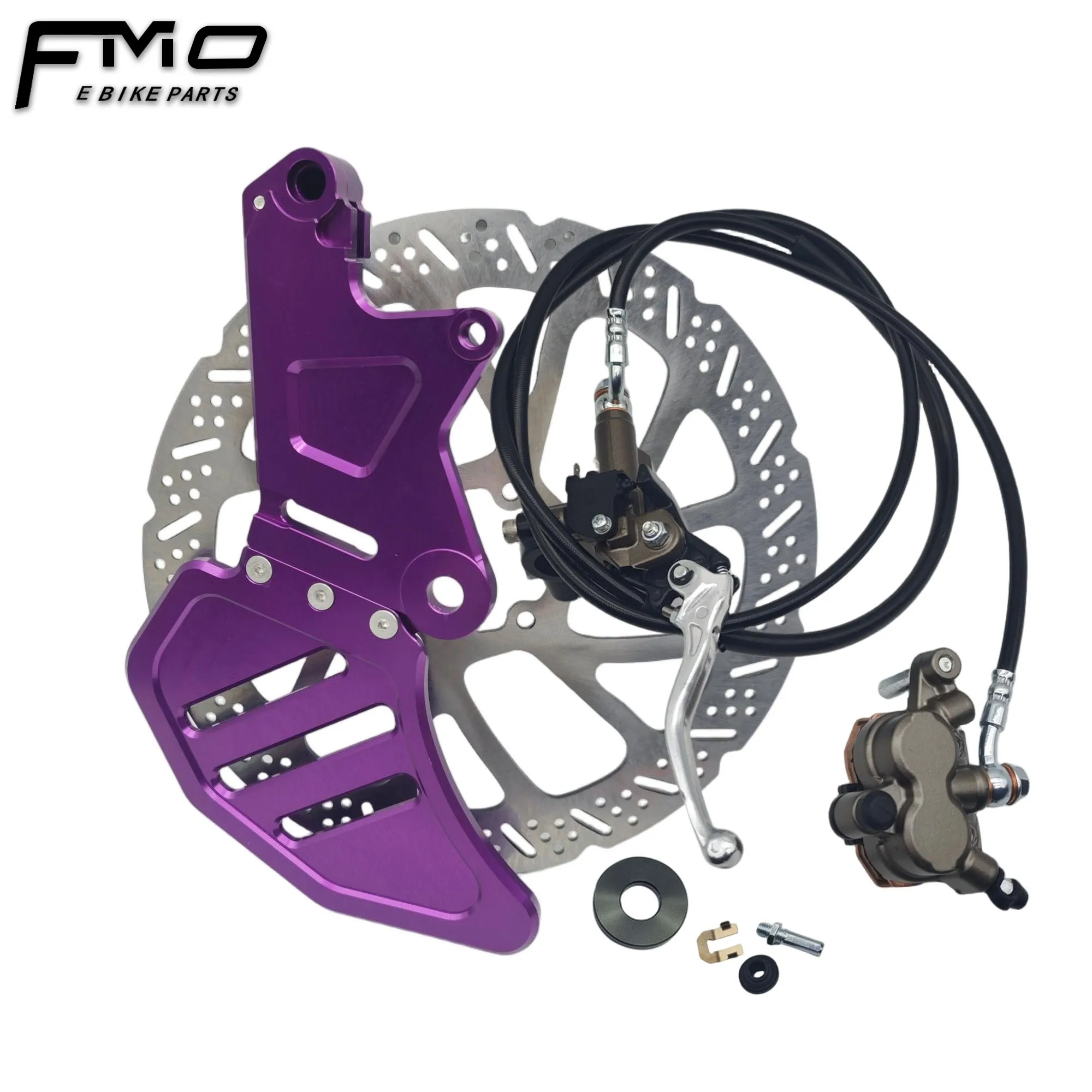FMO CNC 탈라리아 리어 어댑터 + 디스크 브레이크 로터, 울트라 비 브레이크 어셈블리 및 액세서리 키트 세트