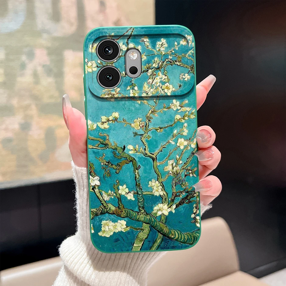 Vintage Rose Anti-Fall Camera Protection Slim Phone Case