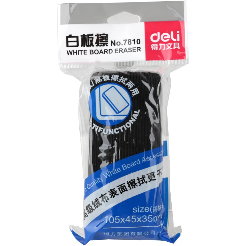 Whiteboard Erasers Dry Erase Marker White Board Cleaner Wipes School Office Supplies Accessories 1pcs 110mm X 50mm