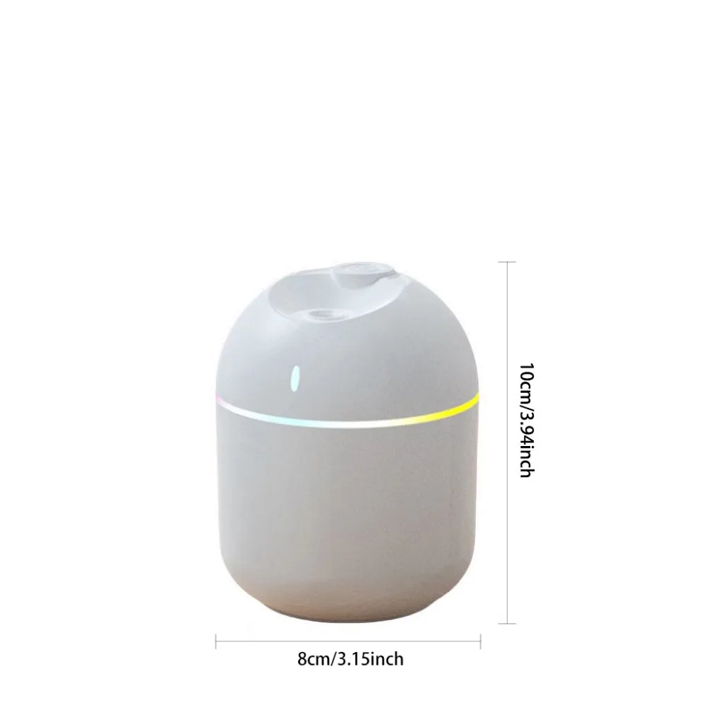270ML Air Humidifier Cool Mist Aroma Diffuser LED Night Light power-off protect USB Humidificador For Home Office BEST SELLERS