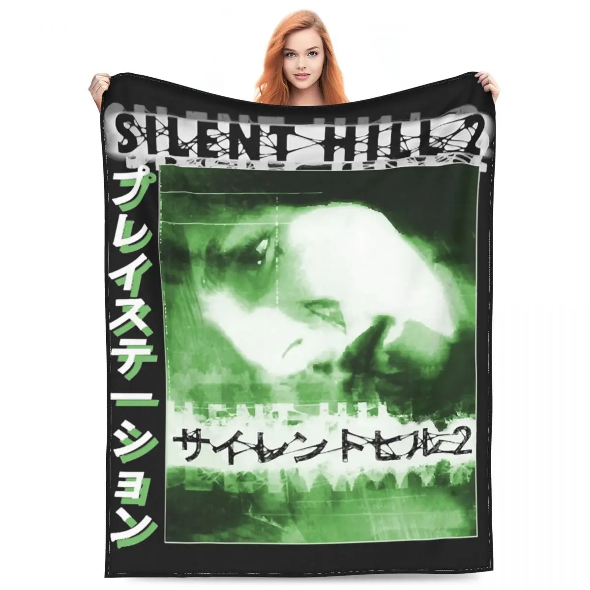 Silent Hill 2 Coperta Flanella Tessile Decor Sunderland Multifunzione Leggero Sottile Coperte Per Copriletto Da Viaggio A Casa