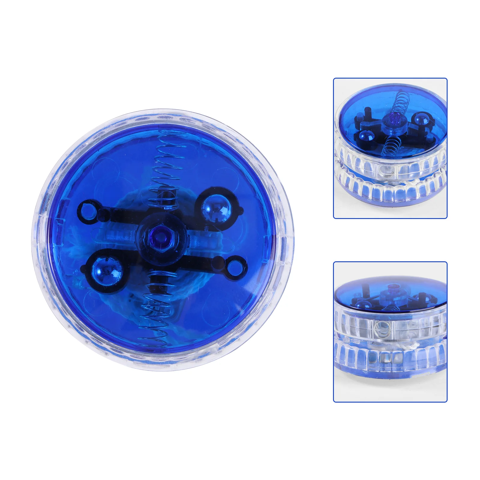 Flashing Yoyo Ball With Colorful Light Premium Plastic Material YoYos Toys For Party Favors Hobby Collectibles Luminous 2Pcs
