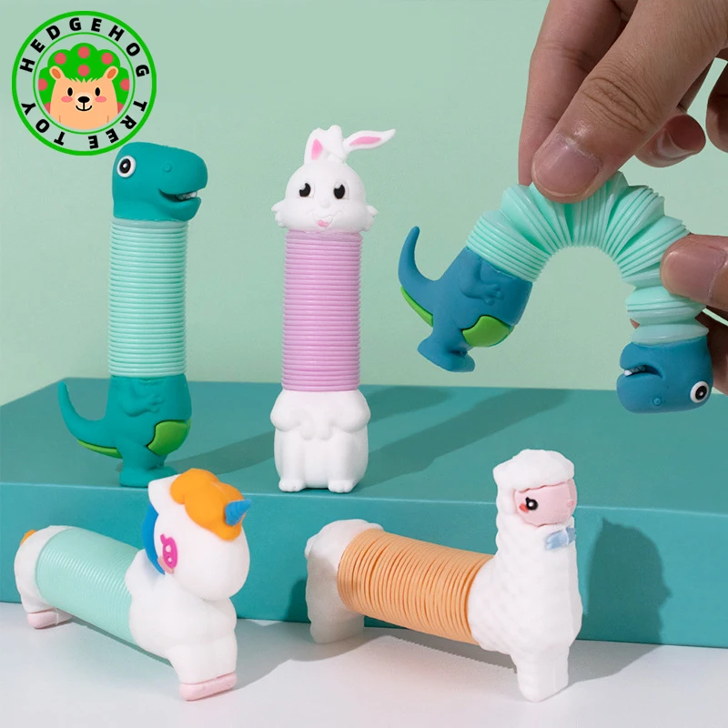 New-Pop-Tube-Silicone-Alpaca-Unicorn-Bubble-Balls-Push-It-Decompression ...
