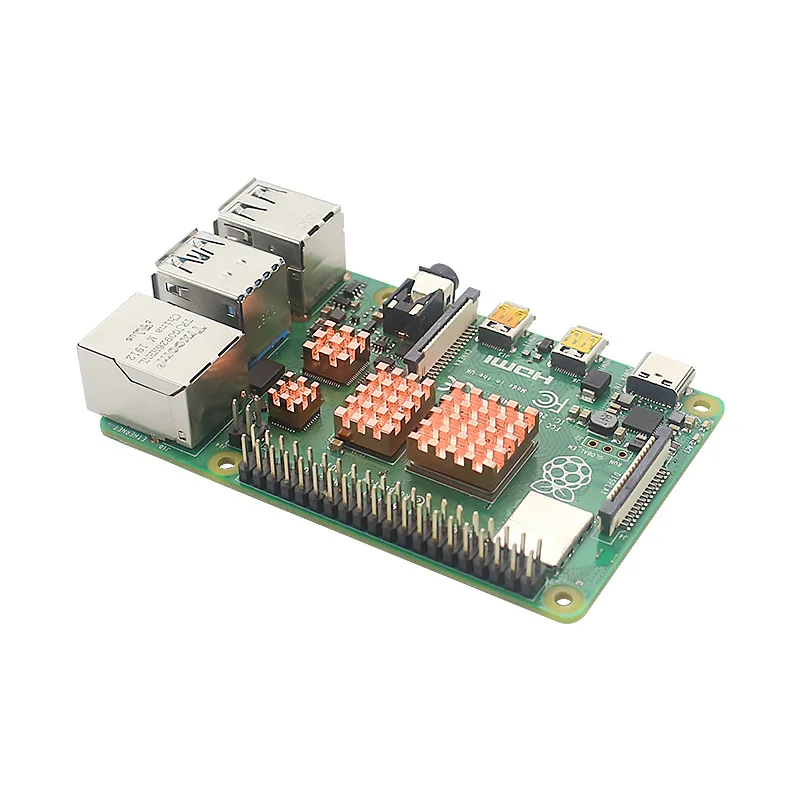UTHAI RPI Raspberry Pi 4B Radiator Pack 4th Generation Dedicated CPU Cooling Radiator With Self-adhesive 4 Pieces