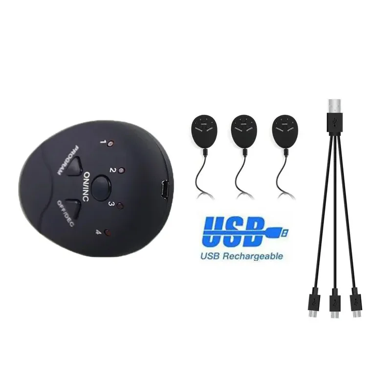 Wireless Hip Abdominal Muscle Trainer Waist Arm Leg Back Massage Pad Stickers Unisex Home Fitness Equiment