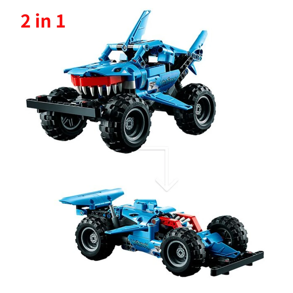 Building Toy Set Building Block Toys Pull Back Car Toys 42118-42150 2 in 1 Building Blocks Set For Children