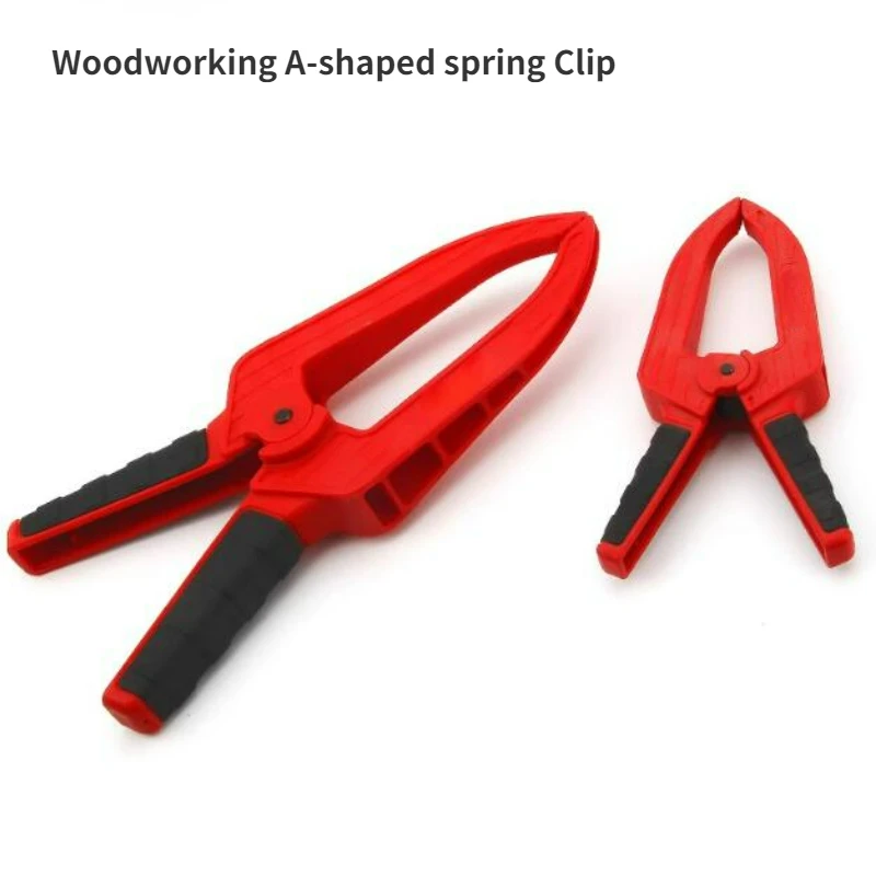 

1pcs High Quanlity Large Depth Plastic Spring Clamp Flexible Strong A Type Extra Large Clip Nylon Spring Clamps