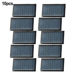 10 - Pack Mini Solar Power Panels - 53x30mm, 5V 30mA for DIY Electronics Projects (Beige)