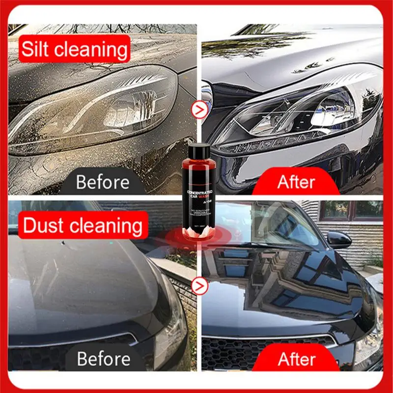 Auto Wash Soap Contaminant Remover 5.3oz Highly Concentrated  Multifunctional High Foam Deep Clean & Restores Car Foam Shampoo -  AliExpress