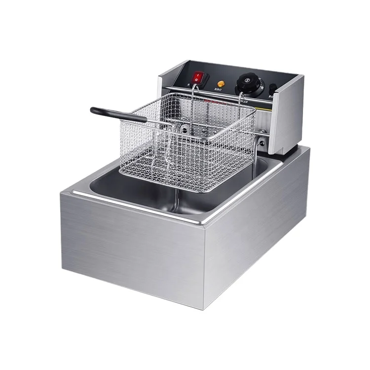 Cooking Deep Fryer Oil Filter Frying Machine Automatic Commercial