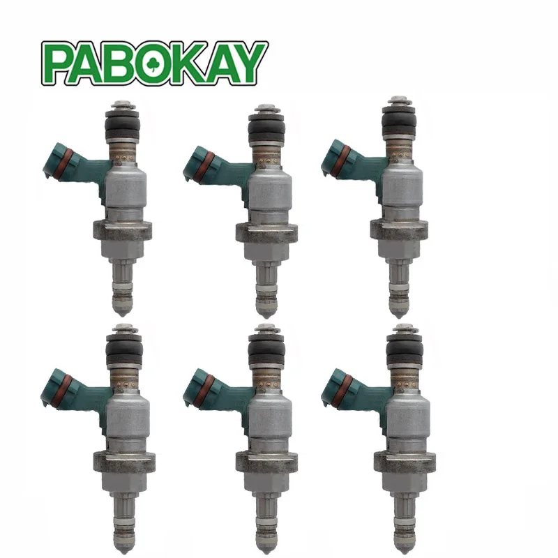 

6 pieces x Genuine fuel injectors for 2006-2013 Lexus GS300/IS250 V6 (23250-31020)