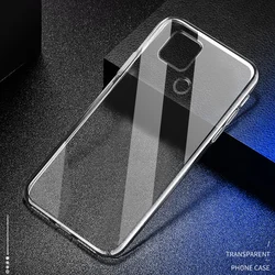 Transparent Clear Soft TPU Phone Case - Protective Back Cover for Realme C20A (Clear)