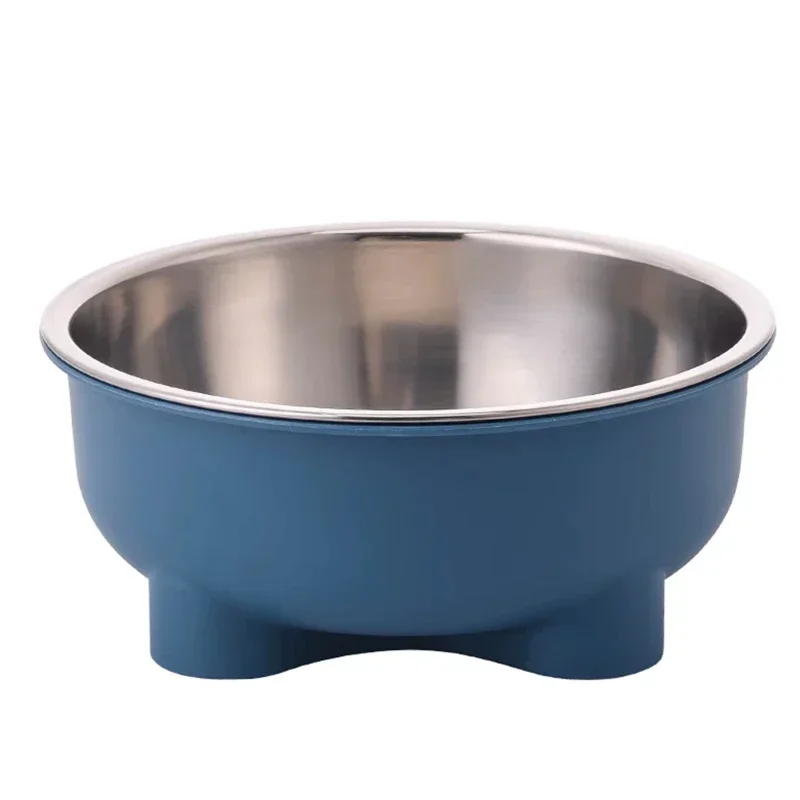 Pet Dog and Cat Bowl 1PC for Indoor and Outdoor Use Four-Legged Stainless Steel Anti Slip Easy To Clean