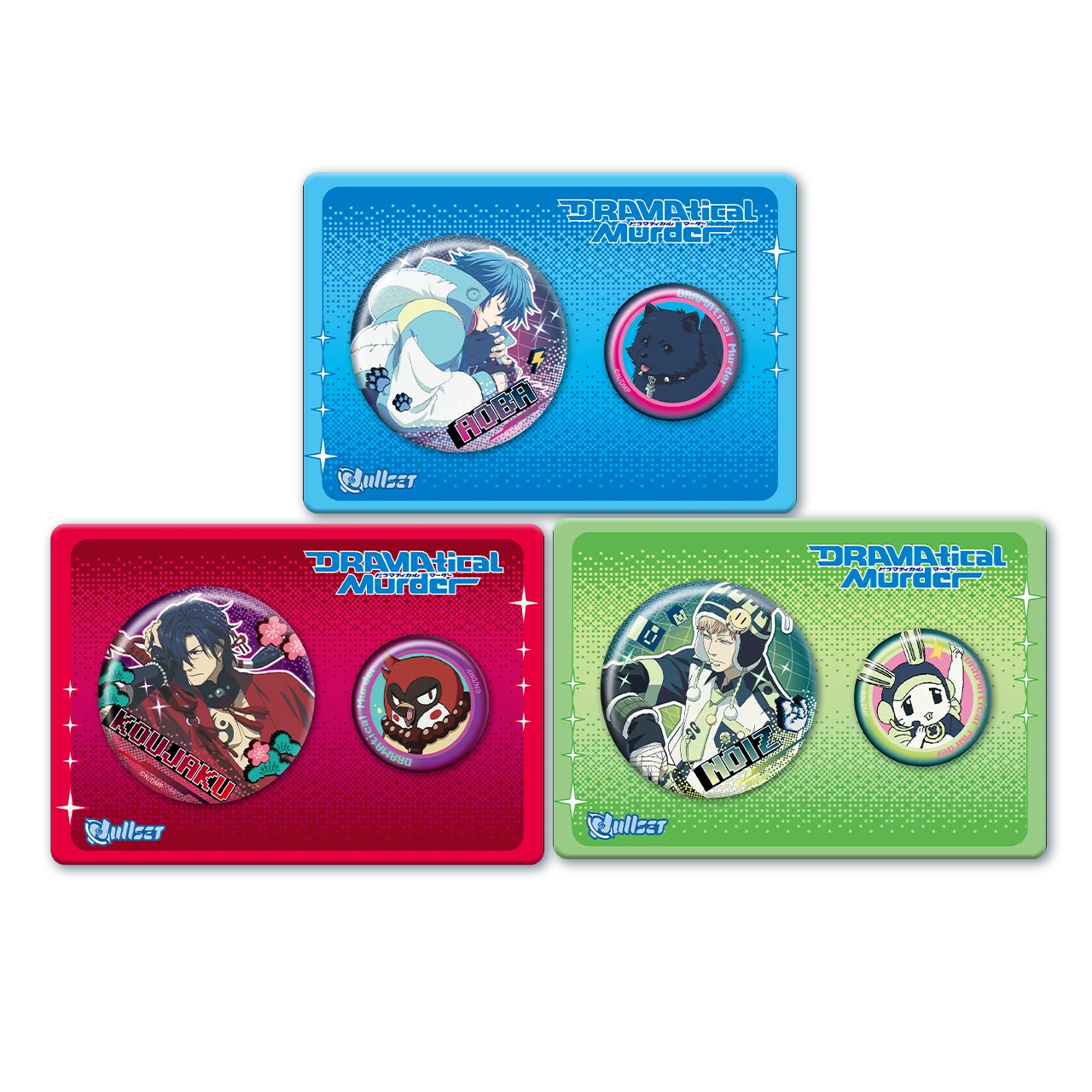 Original Nullset Dmmd Vol.2 Badge Set Aoba Koujaku Noiz Animation