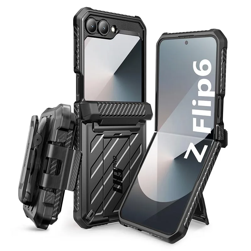 Ultimate Rugged Protective Case with Holster & Kickstand - Enhanced Hinge Protection by SUPCASE