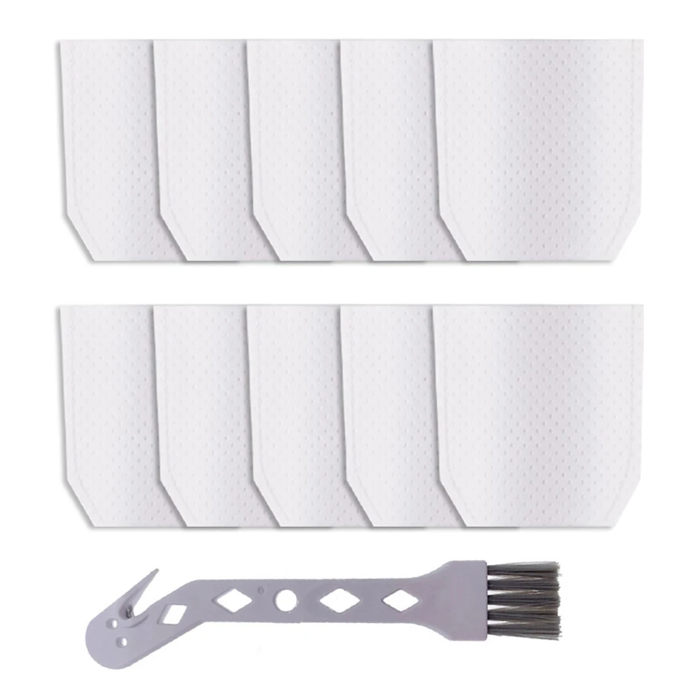 10 Pcs Makita T-03193 Cloth Vacuum Filter For XLC02 LC01 BCL180 Vacuum Cleaner With 1Pc Cleaning Brush Vacuum Cleaner Spare Part