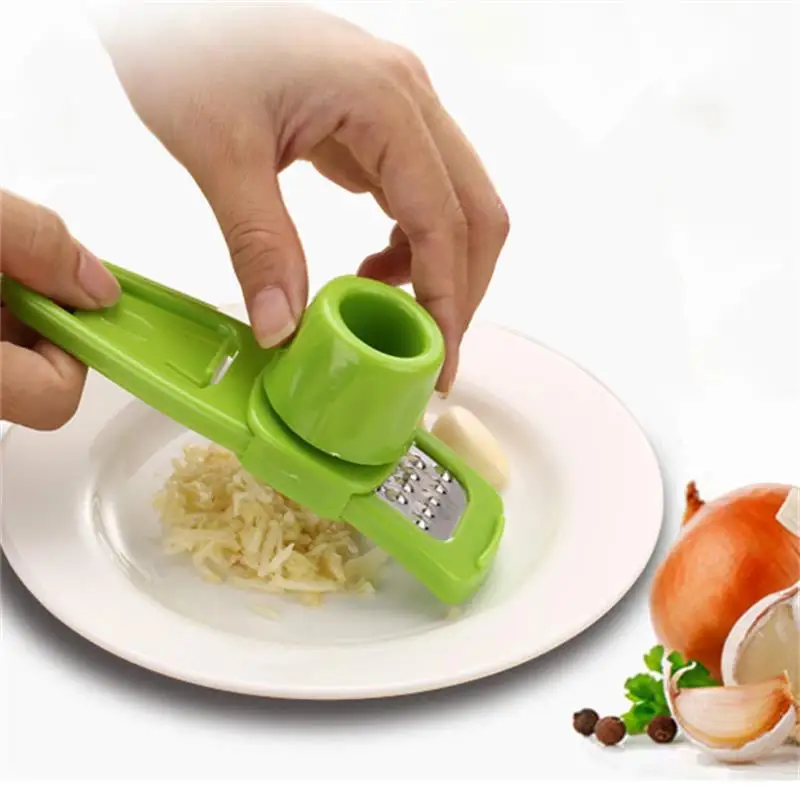 Podplug Rolling Garlic Chopper,Garlic Press, Crusher,Mincer,Grinder,Grater,Cutter,  Garlic Wheel,Garlic-Slicer, Kitchen Gadget 