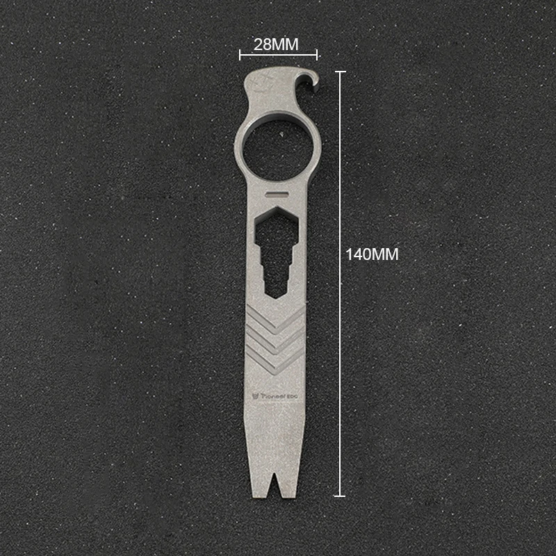 Titan EDC Brecheisen: Multitool Mit Flaschenöffner & Nagelzieher