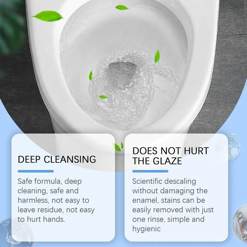 Toilet Cleaner Powder Automatic Toilet Bowl Cleaner Gentle Formula Cleaning Supplies Strong Deep Decontamination