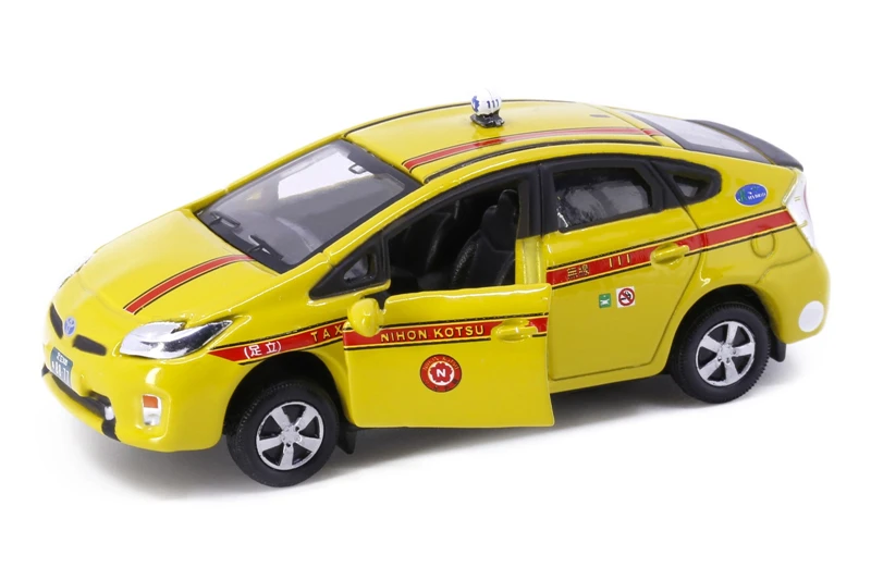 

Крошечный 1:64 PRIUS 30 серия дорожное такси литая модель автомобиля