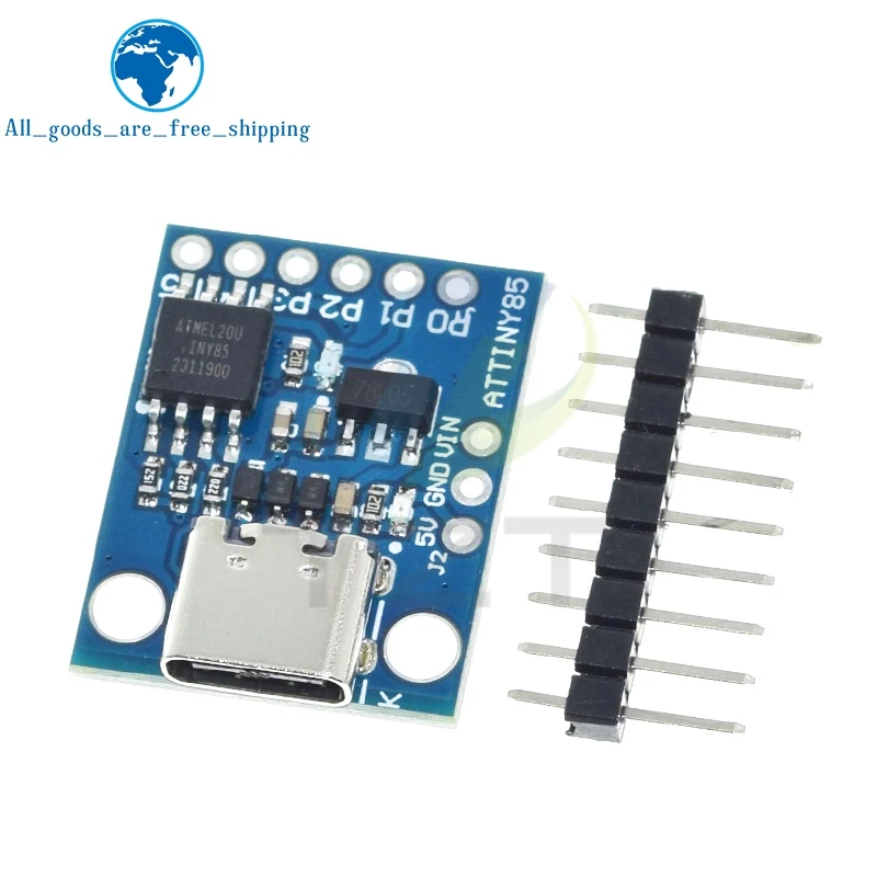 ATTINY TINY85 Digispark Kickstarter Micro Development Board ATTINY85 Module For Arduino Iic I2c Usb Attiny45