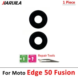 Enhanced Rear Camera Glass Lens with Adhesive (Edge 50 Fusion)