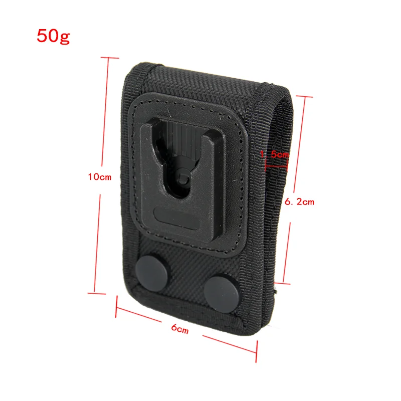 Universal Belt Clip Hook Kit for Two-Way Radios - Replacement Buckle Hanger and Tactical Waist Bag Clip