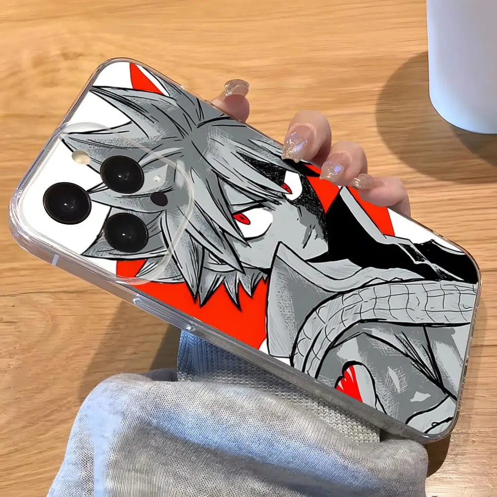 Transparent F-FAIRY TAIL Phone Case - Enhanced Protection and Stylish Design
