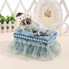 Lace Cloth Tissue Boxes Pink Originality Paper Drawer Box A Living Room Restaurant Kitchen Desktop Toilet Paper Storage Box 2