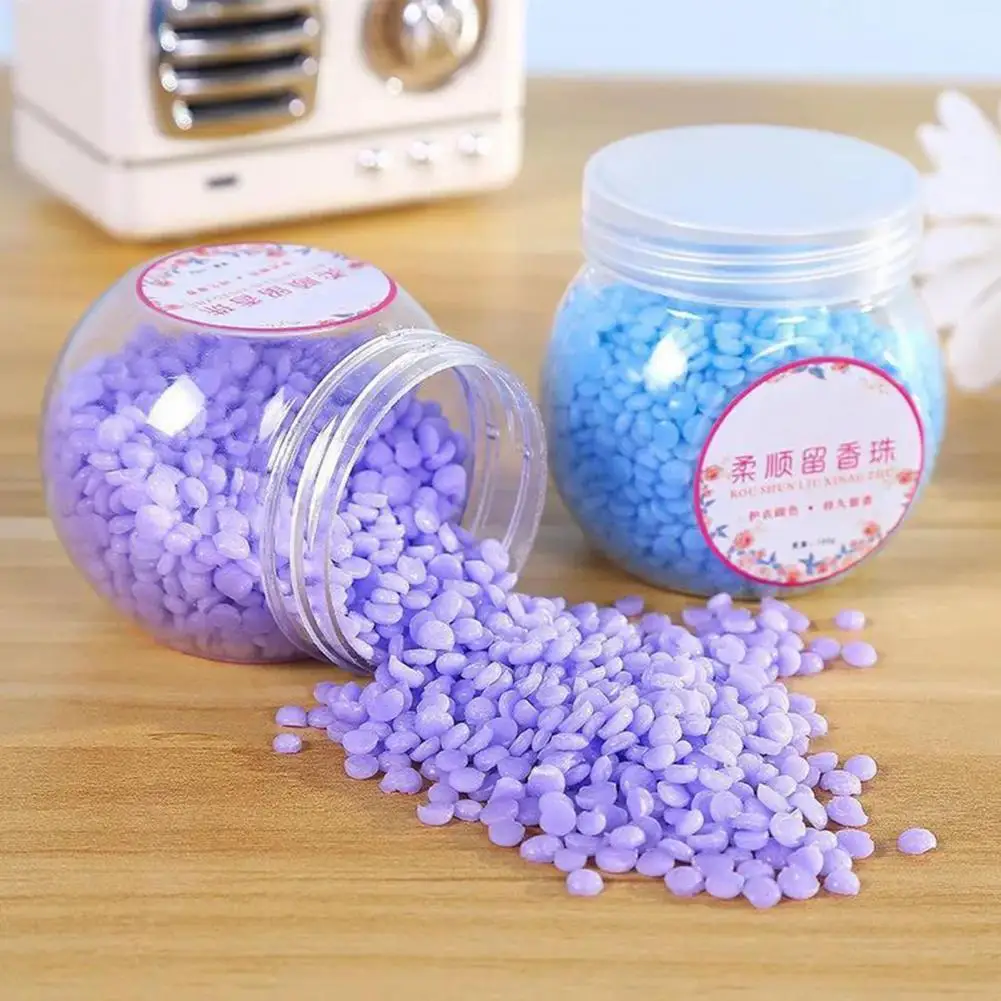 100g/Box Clothes Scent Beads Convenient Increase Aroma Refreshing Softener Beads Soft Laundry