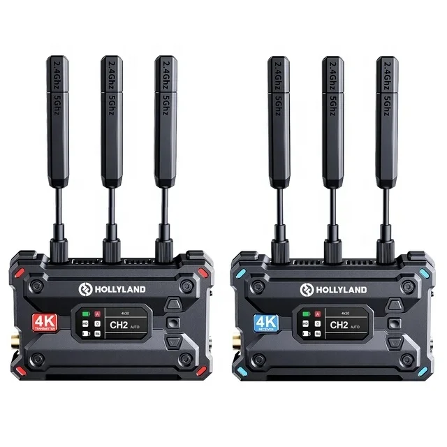 Pyro Wireless Video Transmission System 4K30 1080p60 1300 Feet Los Angeles Range 50 Ms Latency UVC Live Stream